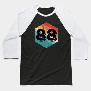 Vintage 1988 Retro Legendary, Birthday Baseball T-Shirt